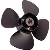 Solas 5113-100-05 Amita 4 High-Thrust Aluminum 4-Blade Propeller - RH, 10" Diameter x 5" Pitch x 14-Spline